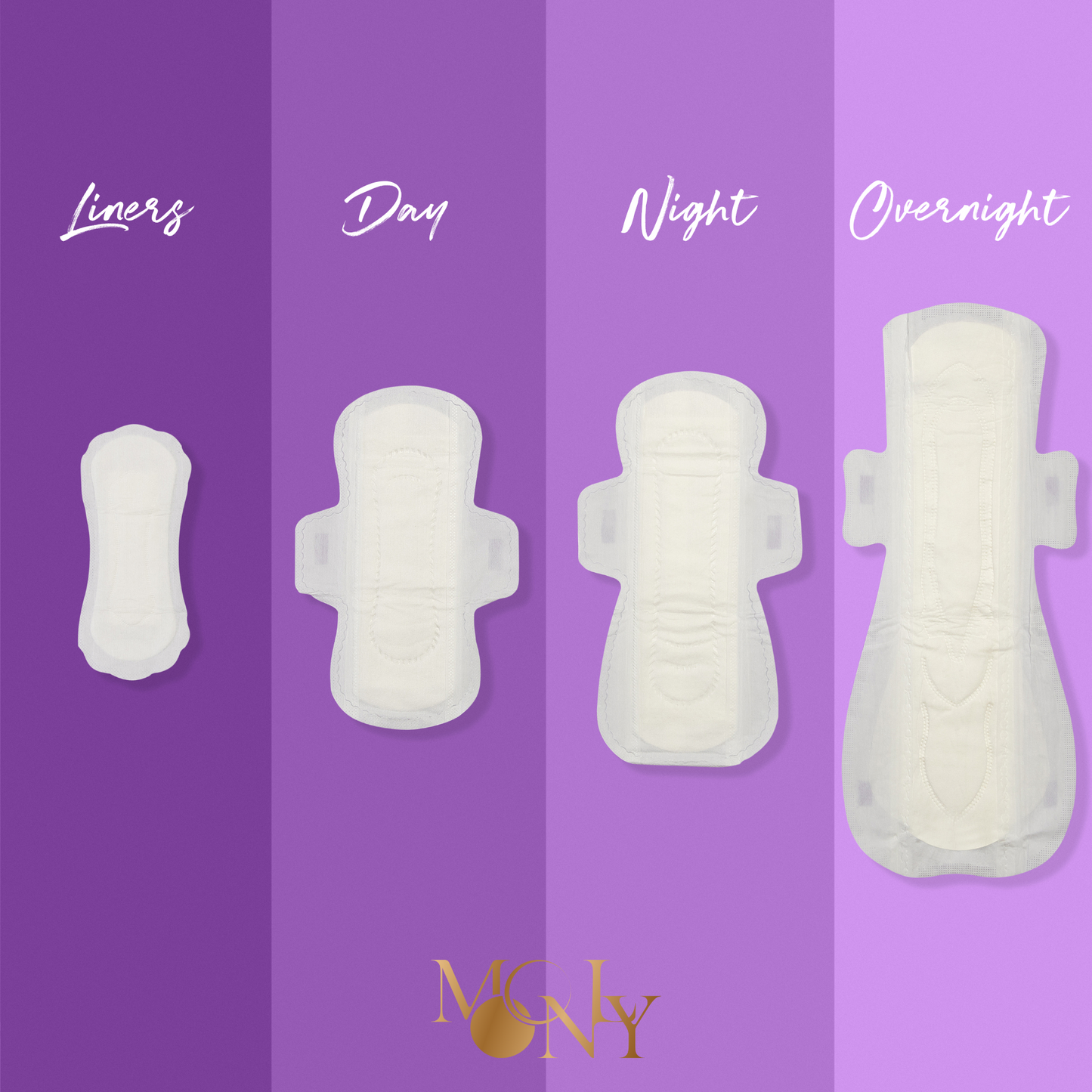 Organic Cotton Overnight Pads