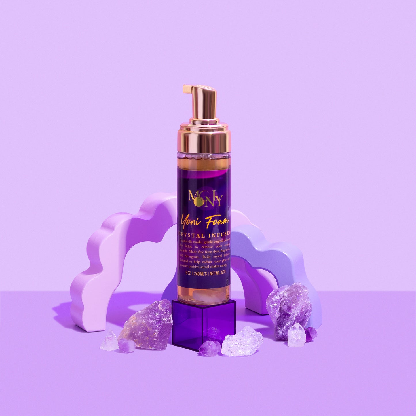 Yoni Foamđź’Ž Crystal Infused