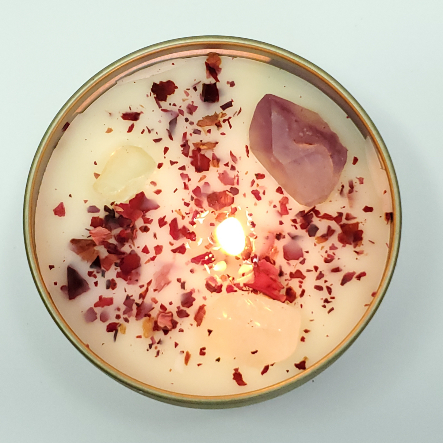 Moonly Crystal Healing Candle💎